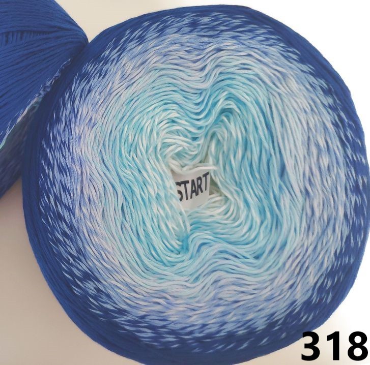 318 modro-tyrkysová