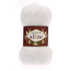 Alize - Kid Mohair - Royal 5x50g
